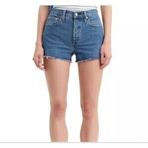 Levi’s 501 Cotton High Rise Denim Shorts Size 31